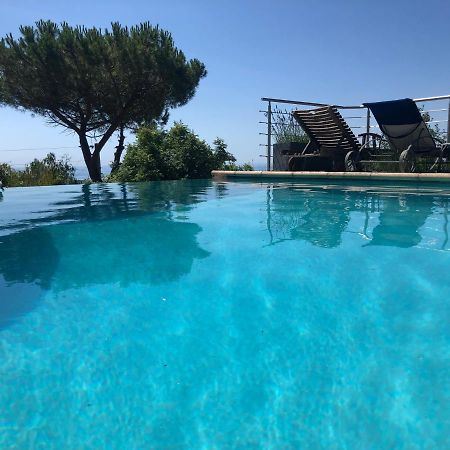 "Aux Balcons Du Riou" Avec Vue Mer 180 Degres Vence Eksteriør billede
