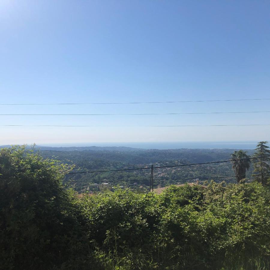 "Aux Balcons Du Riou" Avec Vue Mer 180 Degres Vence Eksteriør billede